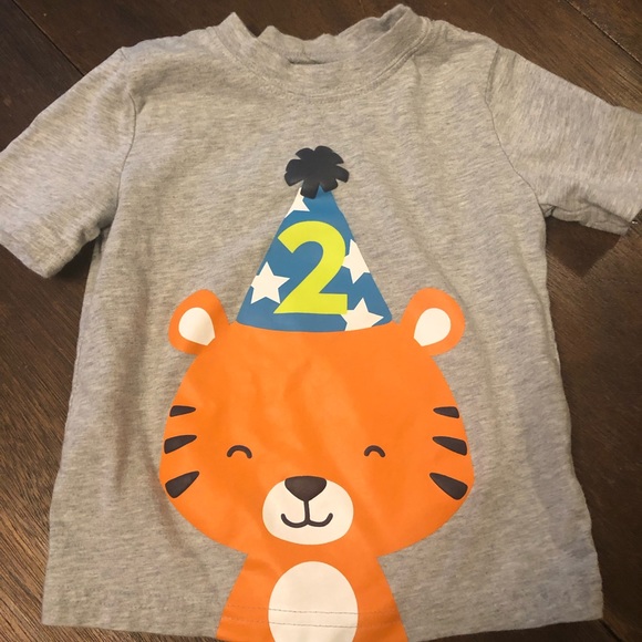 Carter’s brand “2” Birthday shirt - Picture 1 of 3